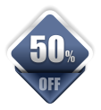 50% OFF